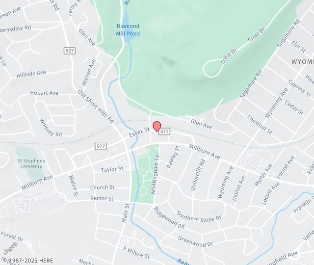 Location Map: 70 Essex St., #202 Millburn, New Jersey 07041